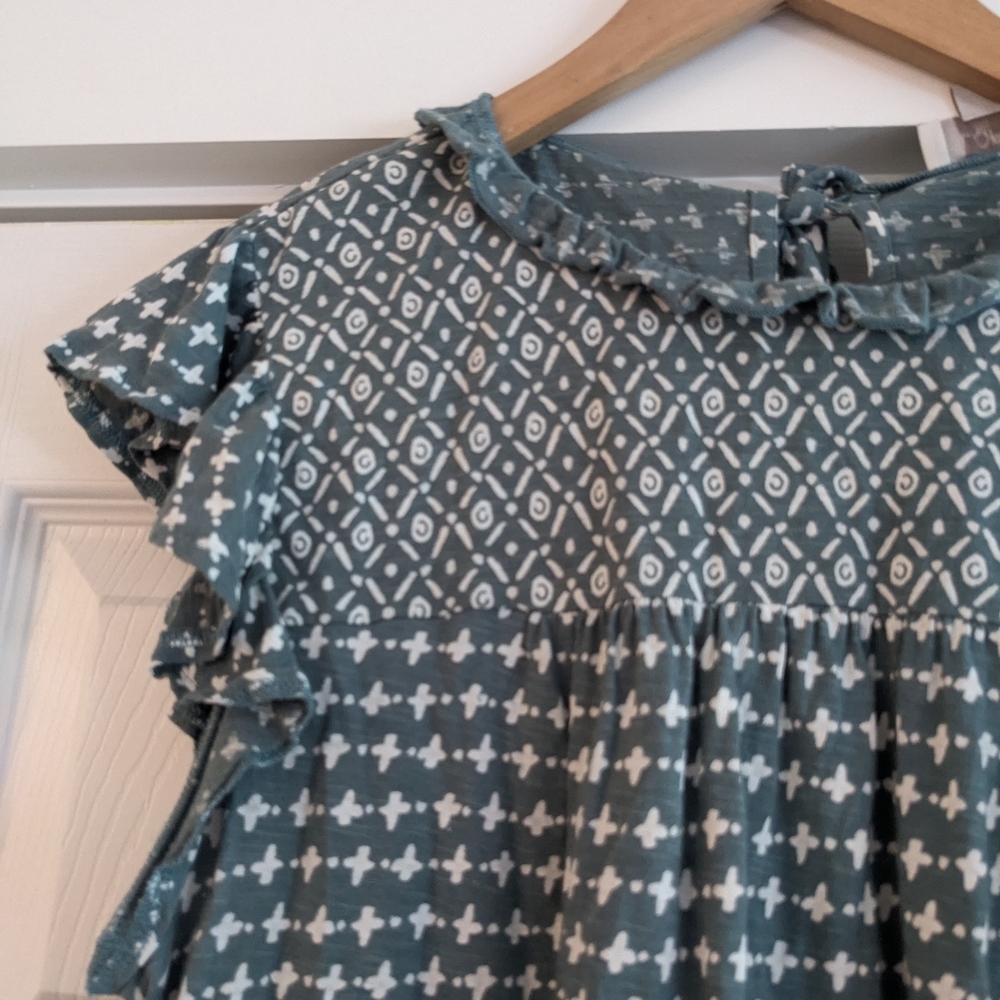 LOFT Ruffle Trim Top - Picture 6 of 6